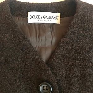 Dolce & Gabbana Wool Vest